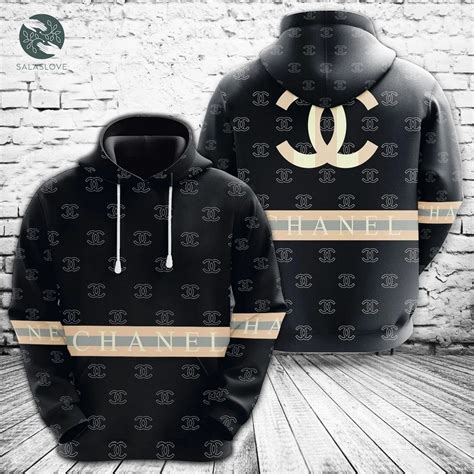 chanel men's sweater|chanel or die hoodie svart.